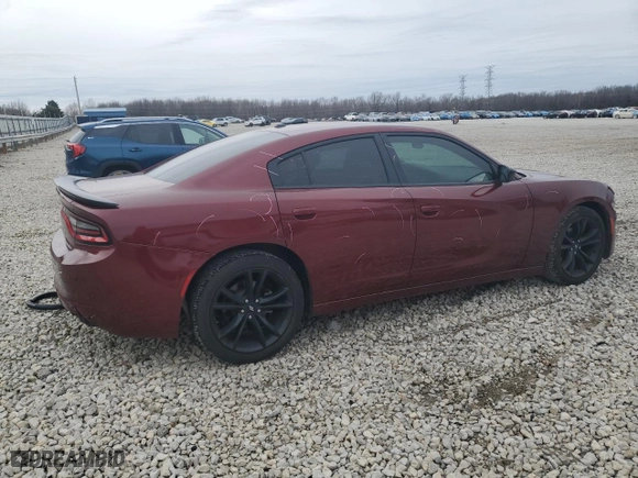 2018 Dodge Charger SXT with VIN 2C3CDXBG2JH273866, listed as a Copart auction lot 48183555 with 85,255 mi miles and Salvage Title. Bid and sale history available at carsss.com. Image 3.