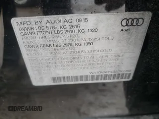 2016 Audi Q5 с VIN WA1DVAFP4GA052288, выставлен на аукционе Copart как лот 47982974 с пробегом Не указан миль и . История ставок и продаж доступна на DreamBid. Изображение 13.
