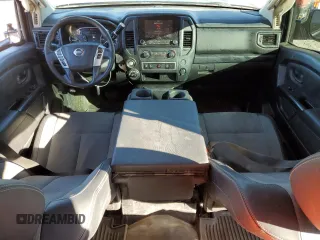 2021 Nissan Titan S with VIN 1N6AA1EC6MN529887, listed as a Copart auction lot 41435545 with 65,479 mi miles and Salvage title. Bid and sale history available at DreamBid. Image 8.