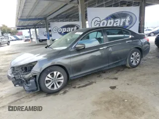 2014 Honda Accord Sedan LX with VIN 1HGCR2F35EA098896, listed as a Copart auction lot 53082635 with 148,008 mi miles and Salvage Title. Bid and sale history available at carsss.com. Image 1.