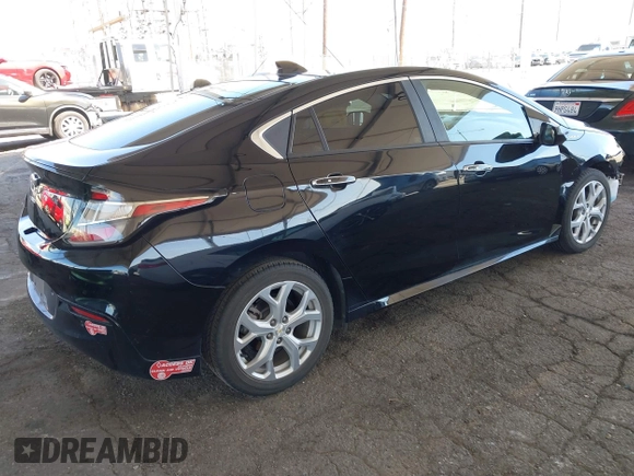 2018 Chevrolet Volt Premier with VIN 1G1RD6S50JU142682, listed as a IAAI auction lot 41837560 with 122,850 mi miles. Bid and sale history available at carsss.com. Image 4.