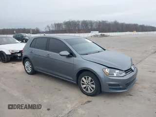 2016 Volkswagen Golf TSI S z VIN 3VW217AUXGM019725, wystawiony jako IAAI lot #41504687 z przebiegiem 98 185 mil mil oraz . Historia ofert i sprzedaży dostępna na DreamBid. Obrazek 1.