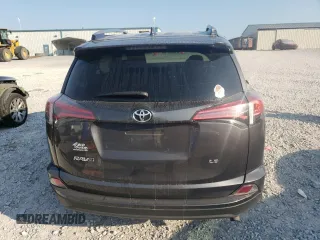 2017 Toyota RAV4 LE with VIN 2T3BFREV5HW651860, listed as a Copart auction lot 60442235 with 70,038 mi miles and Salvage title. Bid and sale history available at DreamBid. Image 6.