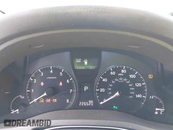 2010 Lexus RX 350 with VIN 2T2BK1BA0AC023537, listed as a IAAI auction lot 42045014 with 226,520 mi miles. Bid and sale history available at carsss.com. Image 7.