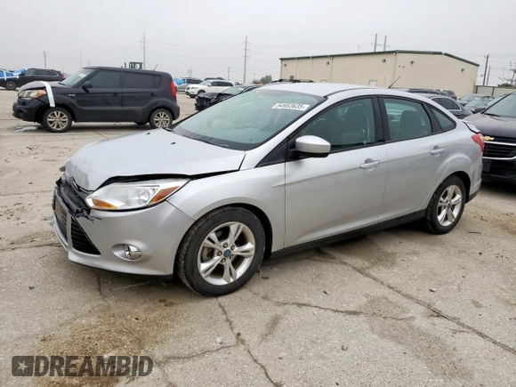 2012 Ford Focus SE with VIN 1FAHP3F2XCL278700, listed as a Copart auction lot 54953635 with 89,123 mi miles and Salvage Title. Bid and sale history available at carsss.com. Image 1.