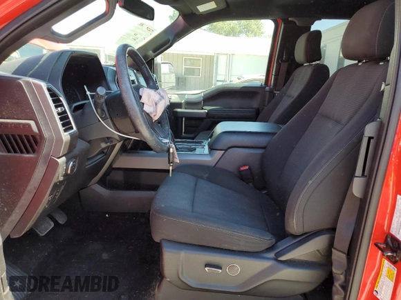 2017 Ford F-150 XL with VIN 1FTEX1EP0HKC31624, listed as a Copart auction lot 49721285 with 118,343 mi miles and Salvage Title. Bid and sale history available at carsss.com. Image 7.