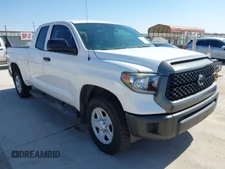 2019 Toyota Tundra SR with VIN 5TFRM5F1XKX142195, listed as a IAAI auction lot 41791184 with 82,473 mi miles and . Bid and sale history available at DreamBid. Image 1.