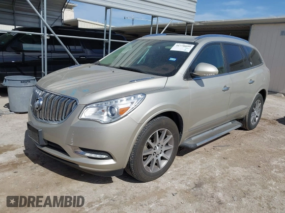 2014 Buick Enclave Leather with VIN 5GAKRBKD8EJ264242, listed as a IAAI auction lot 41770899 with 129,776 mi miles. Bid and sale history available at carsss.com. Image 2.