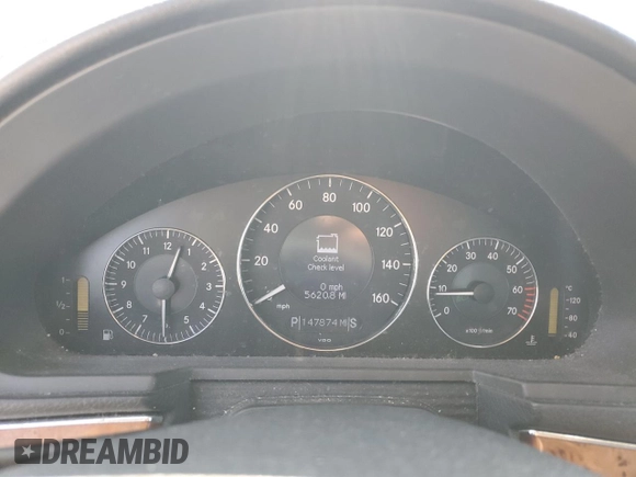 2005 Mercedes-Benz E-Class 3.2L with VIN WDBUF65JX5A617085, listed as a Copart auction lot 46525065 with 147,874 mi miles and Salvage Title. Bid and sale history available at carsss.com. Image 9.
