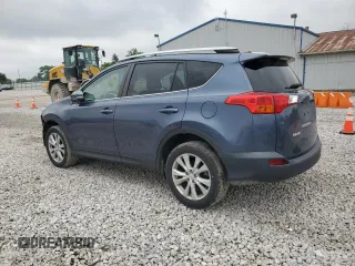 2014 Toyota RAV4 Limited with VIN 2T3DFREV9EW221527, listed as a Copart auction lot 61225505 with 104,286 mi miles and Salvage title. Bid and sale history available at DreamBid. Image 2.