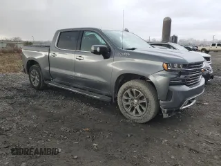 2019 Chevrolet Silverado 1500 High Country with VIN 1GCUYHED1KZ147317, listed as a Copart auction lot 43194955 with 104,985 mi miles and Salvage Title. Bid and sale history available at carsss.com. Image 4.