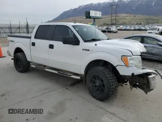 2012 Ford F-150 XL with VIN 1FTFW1EF0CFA48871, listed as a Copart auction lot 51699325 with 187,283 mi miles and Salvage title. Bid and sale history available at DreamBid. Image 4.