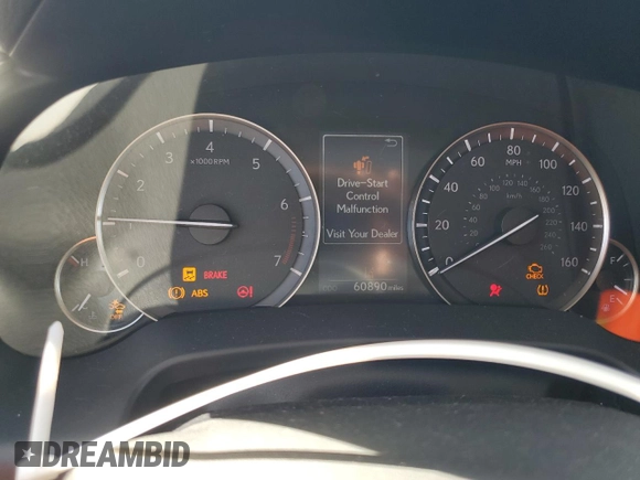2020 Lexus RX 350L with VIN JTJHZKFA4L2027079, listed as a Copart auction lot 57151485 with 60,890 mi miles and Salvage title. Bid and sale history available at DreamBid. Image 9.