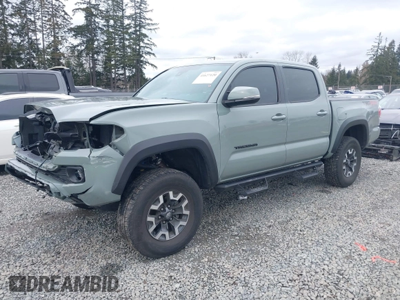 2023 Toyota Tacoma 4WD SR with VIN 3TMCZ5AN3PM621797, listed as a IAAI auction lot 41627120 with 14,326 mi miles. Bid and sale history available at carsss.com. Image 18.
