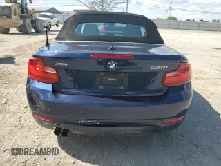 2016 BMW 2 Series 228i xDrive with VIN WBA1L9C50GV324969, listed as a Copart auction lot 72618854 with 71,300 mi miles and Salvage Title. Bid and sale history available at carsss.com. Image 6.
