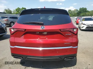 2022 Acura MDX w/Advance Package with VIN 5J8YE1H89NL022350, listed as a Copart auction lot 63437354 with 22,895 mi miles and Salvage Title. Bid and sale history available at carsss.com. Image 6.