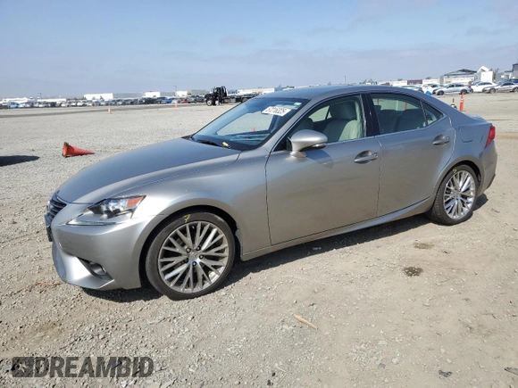 2014 Lexus IS 250 z VIN JTHBF1D25E5011335, wystawiony jako Copart lot #57216325 z przebiegiem 67 839 mil mil oraz Szkoda całkowita • Salvage title. Historia ofert i sprzedaży dostępna na DreamBid. Obrazek 1.