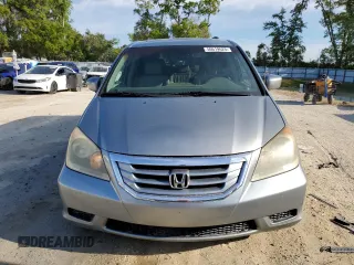 2009 Honda Odyssey EX-L with VIN 5FNRL38749B006271, listed as a Copart auction lot 50619625 with 210,017 mi miles and Salvage Title. Bid and sale history available at carsss.com. Image 5.