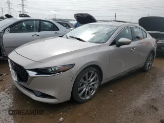 2023 Mazda 3 S Premium with VIN 3MZBPBDM3PM354886, listed as a Copart auction lot 51696825 with 8,562 mi miles and Salvage title. Bid and sale history available at DreamBid. Image 1.