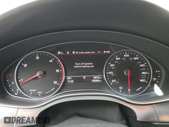 2016 Audi A6 3.0L TDI Premium Plus with VIN WAUFMAFC9GN032557, listed as a Copart auction lot 69844164 with 162,645 mi miles and Salvage Title. Bid and sale history available at carsss.com. Image 9.