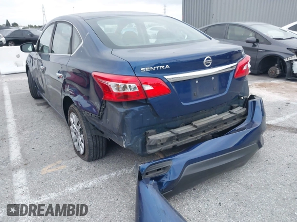 2018 Nissan Sentra S with VIN 3N1AB7AP5JY280768, listed as a IAAI auction lot 42036137 with 180,927 mi miles. Bid and sale history available at carsss.com. Image 3.