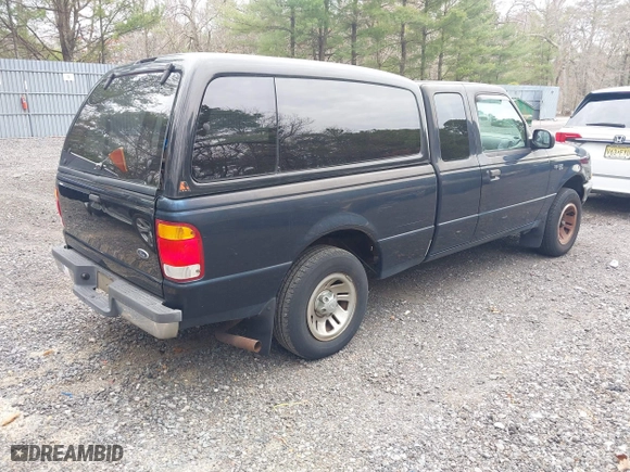 1999 Ford Ranger XL with VIN 1FTYR14V5XPB00021, listed as a IAAI auction lot 41899747 with 180,954 mi miles. Bid and sale history available at carsss.com. Image 4.