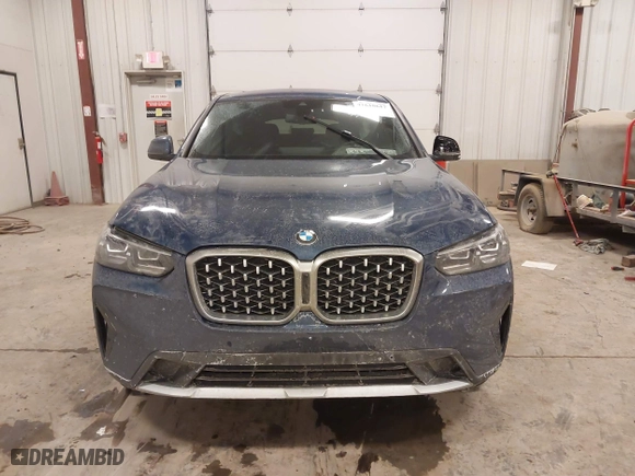 2023 BMW X4 xDrive30i with VIN 5UX33DT01P9R31277, listed as a IAAI auction lot 41618617 with 23,952 mi miles. Bid and sale history available at carsss.com. Image 12.