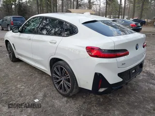 2023 BMW X4 M40i with VIN 5UX43DT02P9T17357, listed as a IAAI auction lot 41683916 with 25,954 mi miles and . Bid and sale history available at DreamBid. Image 3.