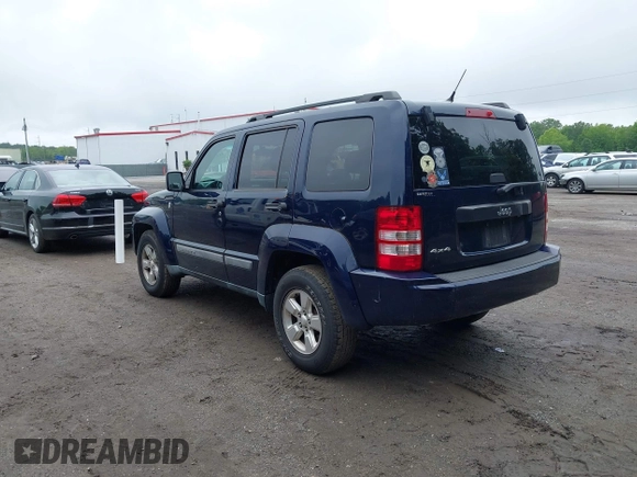 2012 Jeep Liberty Sport with VIN 1C4PJMAK4CW129377, listed as a IAAI auction lot 42474465 with 146,449 mi miles and . Bid and sale history available at DreamBid. Image 3.