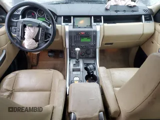 2007 Land Rover Range Rover Sport HSE with VIN SALSF254X7A114793, listed as a Copart auction lot 43034225 with 243,943 mi miles and Salvage title. Bid and sale history available at DreamBid. Image 8.