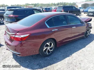 2016 Honda Accord Sedan LX with VIN 1HGCR2F34GA003215, listed as a IAAI auction lot 41849208 with 138,247 mi miles. Bid and sale history available at carsss.com. Image 4.