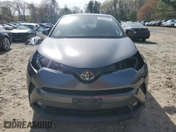 2018 Toyota C-HR XLE with VIN NMTKHMBX6JR051437, listed as a Copart auction lot 54416125 with 37,262 mi miles and Salvage Title. Bid and sale history available at DreamBid. Image 5.