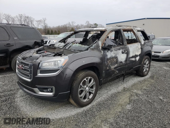 2016 GMC Acadia SLT with VIN 1GKKVRKD4GJ311244, listed as a Copart auction lot 48246115 with 0 mi miles and Salvage Title. Bid and sale history available at carsss.com. Image 1.