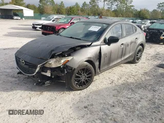 2015 Mazda 3 i SV with VIN JM1BM1T79F1246799, listed as a IAAI auction lot 41785860 with 109,760 mi miles. Bid and sale history available at carsss.com. Image 18.