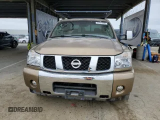 2004 Nissan Titan LE with VIN 1N6AA07A54N554415, listed as a Copart auction lot 54571635 with 196,664 mi miles and Clean Title. Bid and sale history available at DreamBid. Image 5.