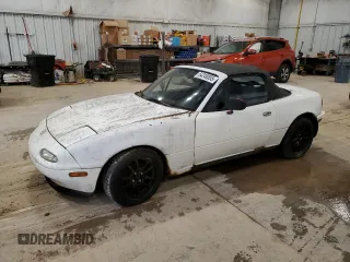 1991 Mazda MX-5 Miata Special Edition z VIN JM1NA3518M0207425, wystawiony jako Copart lot #54249555 z przebiegiem 140 260 mil mil oraz Czysty tytuł • Clean title. Historia ofert i sprzedaży dostępna na DreamBid. Obrazek 1.