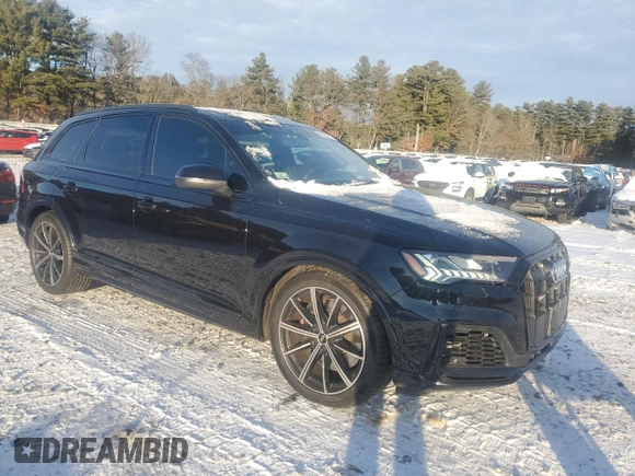 2020 Audi SQ7 z VIN WA1AWAF7XLD012144, wystawiony jako Copart lot #85508274 z przebiegiem 74 642 mil mil oraz Szkoda całkowita • Salvage title. Historia ofert i sprzedaży dostępna na DreamBid. Obrazek 4.