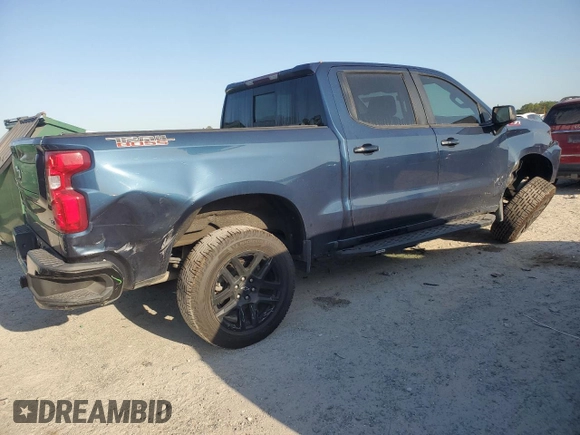 2021 Chevrolet Silverado 1500 LT Trail Boss with VIN 3GCPYFED1MG304039, listed as a Copart auction lot 53275365 with 47,271 mi miles and Salvage Title. Bid and sale history available at DreamBid. Image 3.