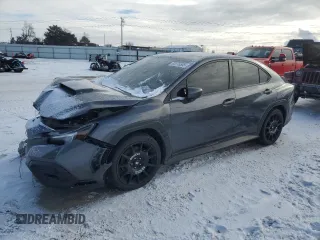 2022 Subaru WRX with VIN JF1VBAA60N9013817, listed as a Copart auction lot 44176505 with 24,608 mi miles and Salvage Title. Bid and sale history available at carsss.com. Image 1.