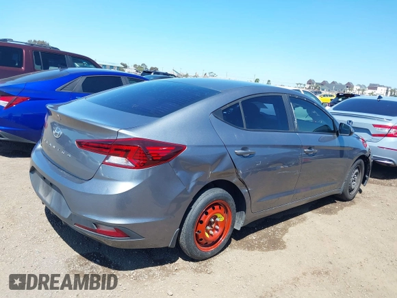 2019 Hyundai Elantra SE with VIN KMHD74LFXKU827774, listed as a IAAI auction lot 41966329 with 117,139 mi miles and . Bid and sale history available at DreamBid. Image 6.