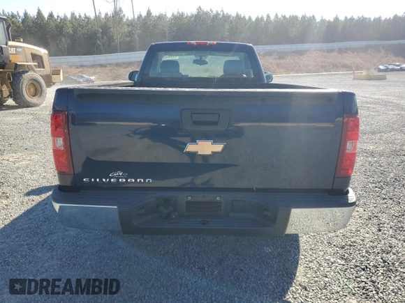2009 Chevrolet Silverado 1500 Work Truck with VIN 1GCEC14X59Z189974, listed as a Copart auction lot 43809405 with 195,331 mi miles and Salvage Title. Bid and sale history available at DreamBid. Image 6.