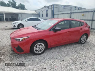 2024 Subaru Impreza with VIN JF1GUABC4R8852212, listed as a Copart auction lot 59700495 with 6,477 mi miles and Salvage title. Bid and sale history available at DreamBid. Image 1.