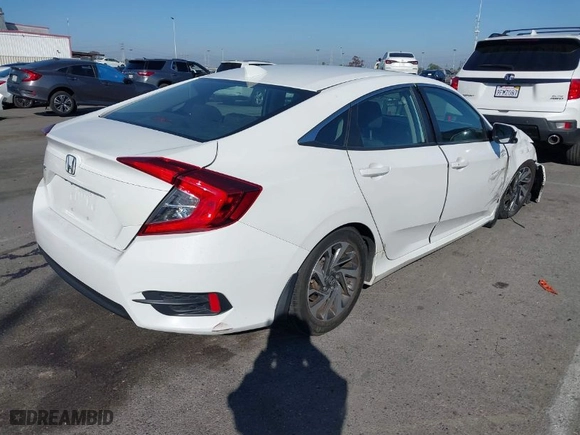 2017 Honda Civic Sedan EX with VIN 2HGFC2F70HH539633, listed as a IAAI auction lot 41678377 with 80,169 mi miles. Bid and sale history available at carsss.com. Image 4.