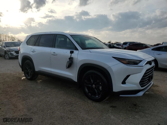 2024 Toyota Grand Highlander Hybrid MAX Limited with VIN 5TDADAB5XRS009161, listed as a Copart auction lot 77882454 with 7,429 mi miles and Clean Title. Bid and sale history available at carsss.com. Image 4.