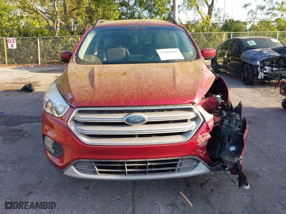 2018 Ford Escape SE with VIN 1FMCU0GD2JUA02221, listed as a IAAI auction lot 41702046 with 92,086 mi miles. Bid and sale history available at carsss.com. Image 12.