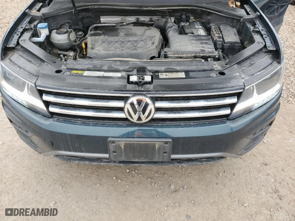 2019 Volkswagen Tiguan S with VIN 3VV0B7AX5KM162349, listed as a Copart auction lot 49258335 with 87,347 mi miles and Salvage Title. Bid and sale history available at carsss.com. Image 12.