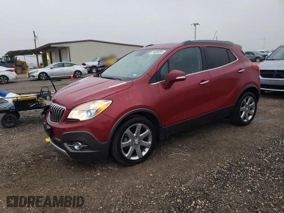 2016 Buick Encore Premium with VIN KL4CJDSB8GB586293, listed as a Copart auction lot 84809304 with 79,822 mi miles and Salvage Title. Bid and sale history available at DreamBid. Image 1.