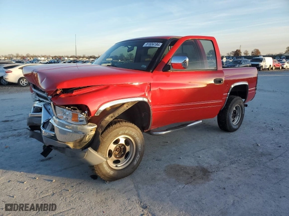 1995 Dodge Ram 1500 with VIN 1B7HF16Z7SS248864, listed as a Copart auction lot 81834194 with 199,779 mi miles and Salvage Title. Bid and sale history available at carsss.com. Image 1.