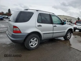 1998 Mercedes-Benz M-Class with VIN 4JGAB54E3WA025698, listed as a Copart auction lot 49742345 with 66,643 mi miles and Salvage Title. Bid and sale history available at carsss.com. Image 3.