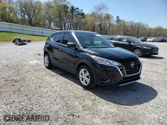 2024 Nissan Kicks S with VIN 3N1CP5BV9RL565865, listed as a Copart auction lot 50495815 with 8,343 mi miles and Salvage Title. Bid and sale history available at carsss.com. Image 11.